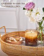 M&SENSE Caramel Coffee Candle for Home Scented, 10.6oz 60 Hours Burn Natural - Image 6