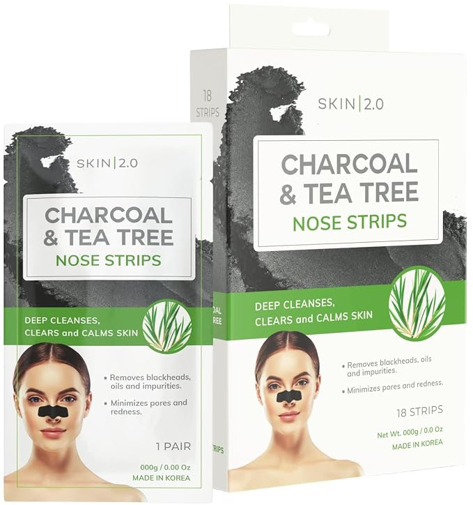 Skin 2.0 Tea Tree & Charcoal Peel-Off Face Mask by Skin20