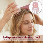 2 Pcs Head Massage Tools Cute Hair Massage Comb 8 Foot Acupuncture Points - Image 6