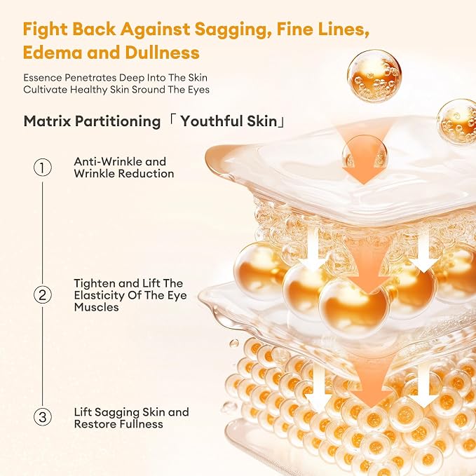 Under Eye Patches Gold Essence Hydrogel Eye Masks - Image 4