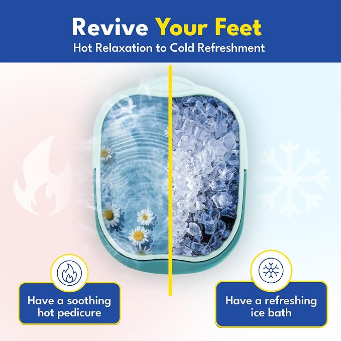 Foot Soaking Tub for Soaking Feet, Collapsible Foot Tub, Foot Bath Soak Tub - Image 2