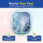 Foot Soaking Tub for Soaking Feet, Collapsible Foot Tub, Foot Bath Soak Tub - Image 2