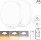 Rechargeable 8W Motion Sensor Ceiling Light Indoor, No Wiring & Magnetic by ShunFSC