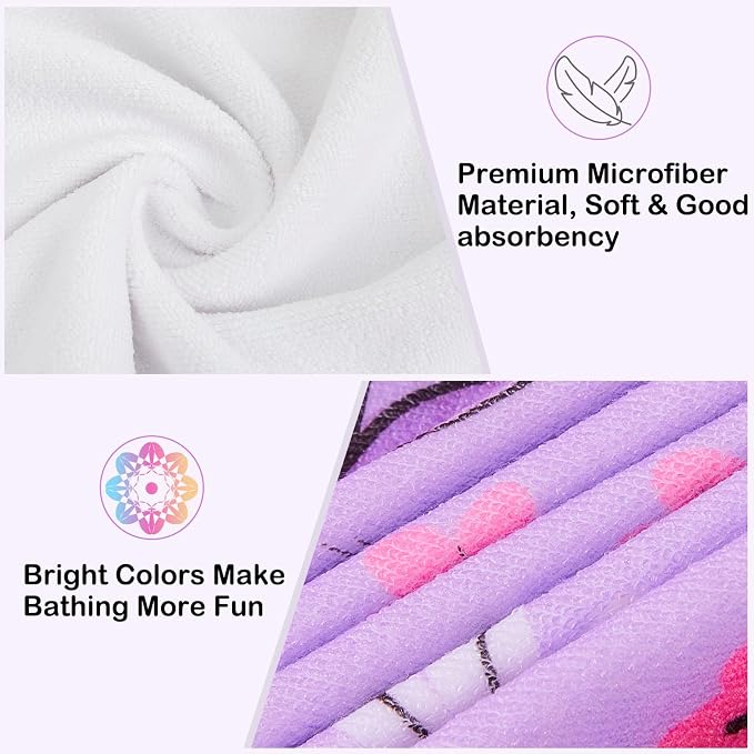 FIOBEE Microfiber Hair Towel Wrap - Image 8