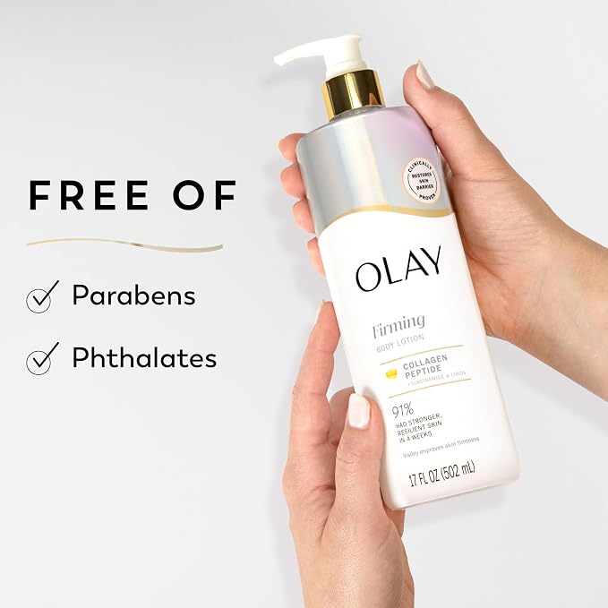 Olay Body Lotion for Women, Firming - Image 7