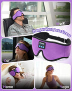 Sleep Mask with Bluetooth 5.4 Headphones, Wireless Music Sleep Eye Mask - Image 8