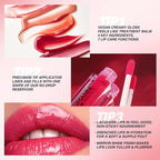 LANGMANNI 12Pcs Lip gloss Collection Makeup Set, Shiny Smooth Soft Liquid Lip - Image 4