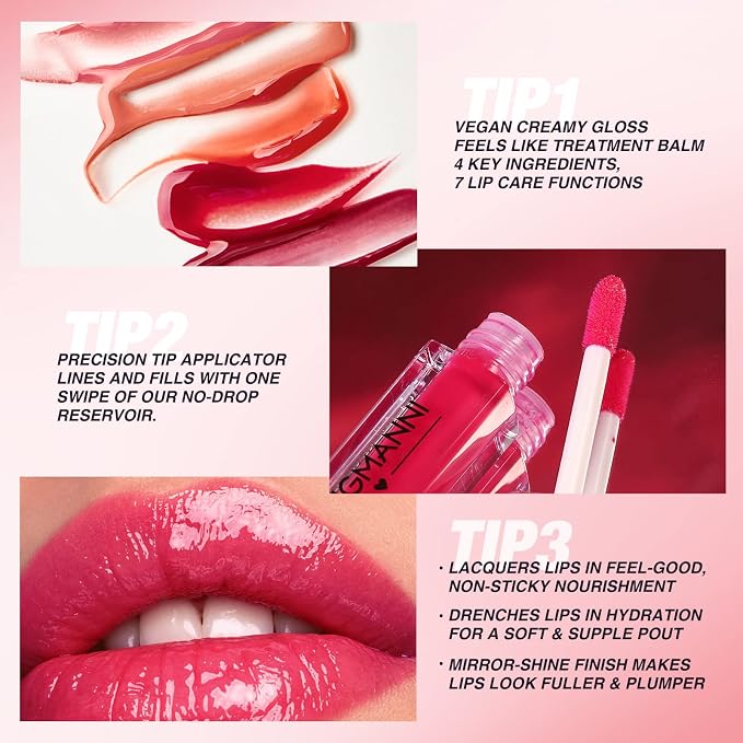 LANGMANNI 12Pcs Lip gloss Collection Makeup Set, Shiny Smooth Soft Liquid Lip - Image 4