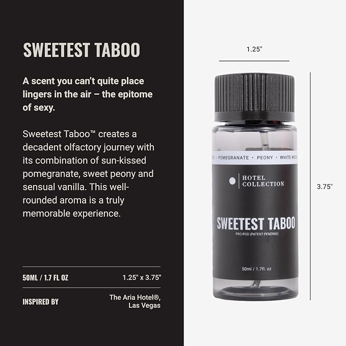 Hotel Collection Diffuser Oil-Sweetest Taboo Pro-Pod Oil Blend-Luxury Hotel - Image 3