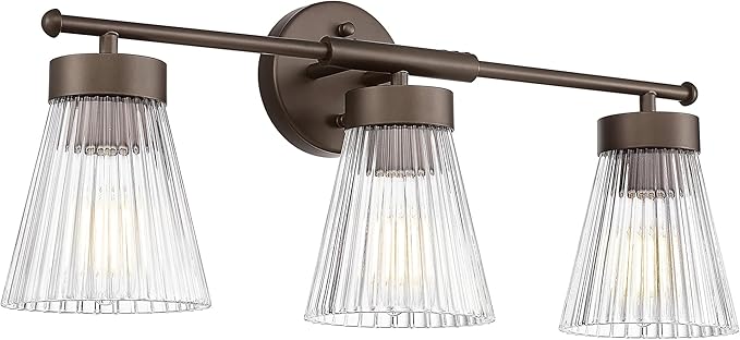 Bathroom Vanity Light Fixture, HWH 3-Light Farmhouse Vanity Lights Over Mirror by HWHINVESTMENT