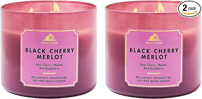 Bath & Body Works Black Cherry Merlot 3-Wick Candle by BathBodyWorks