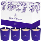 TranquilBliss Lavender Candles for Home Scented, 8 oz Scented Candles Present by Unknown