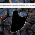 Gua Sha Facial Tools, Obsidian Guasha Tool - Image 6
