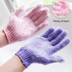 12 Pcs Exfoliating Bath Gloves, Deep Scrubbing Dead Skin Shower Gloves - Image 5