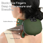 Upgraded Neck and Shoulder Massager, Professional Shiatsu Neck Massager - Image 7
