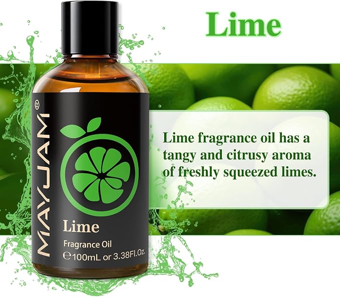 MAYJAM 100ML/3.38FL.OZ Lime Fragrance Oils - Image 4