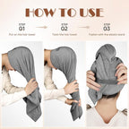 AIDEA Microfiber Hair Towel, 40 X 20 Inches Soft Wrap - Image 8