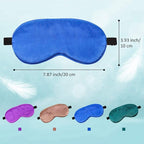 4 Pieces Kids Eye Mask for Sleeping Silk Sleep Mask Smooth Soft Eye Mask Eye - Image 2