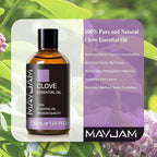 MAYJAM Clove Essential Oil, 1.01 FL.OZ Pure Essential Oils - Image 3
