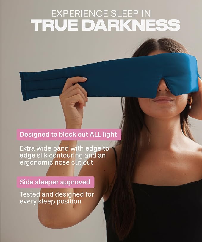 SUNDAYSILKS™ | Adjustable Silk Sleep Mask - Image 2