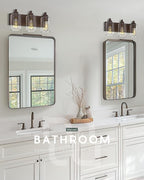 3-Light Bathroom Light Fixtures, Modern Vanity Light - Image 5