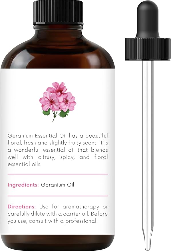 Handcraft Blends Geranium Essential Oil – 1 Fl Oz – 100% Pure and Natural – - Image 2
