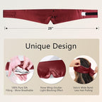 ZIMASILK 100% 22 Momme Mulberry Silk Sleep Mask - Image 6