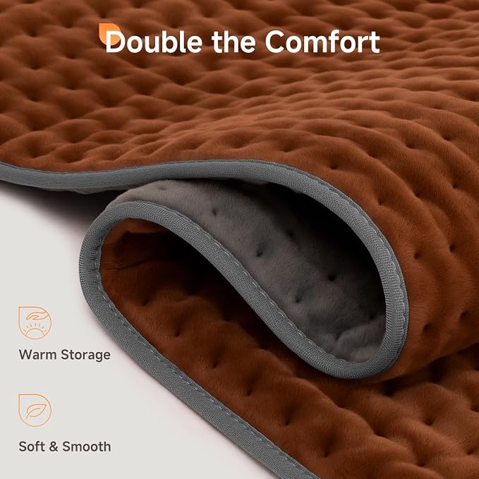 XXXL Heating Pad for Back Pain Relief, Heated Pad for - Image 8