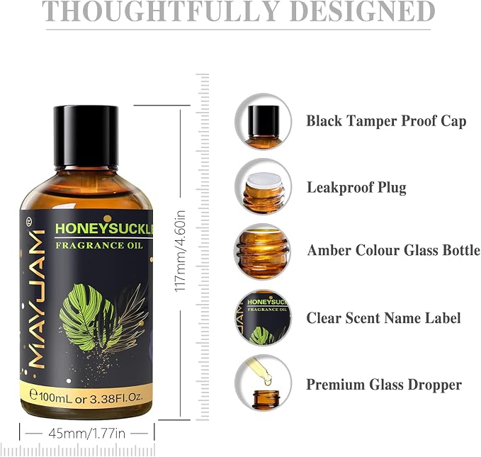 MAYJAM Honeysuckle Fragrance Oils Essential Oil - Image 5