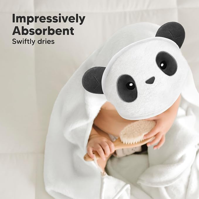 KeaBabies Hooded Baby Towel for Newborn - Image 5