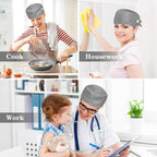 Scrub Cap with Hair Scrunchy, Ponytail Holder Surgical Cap - Image 6
