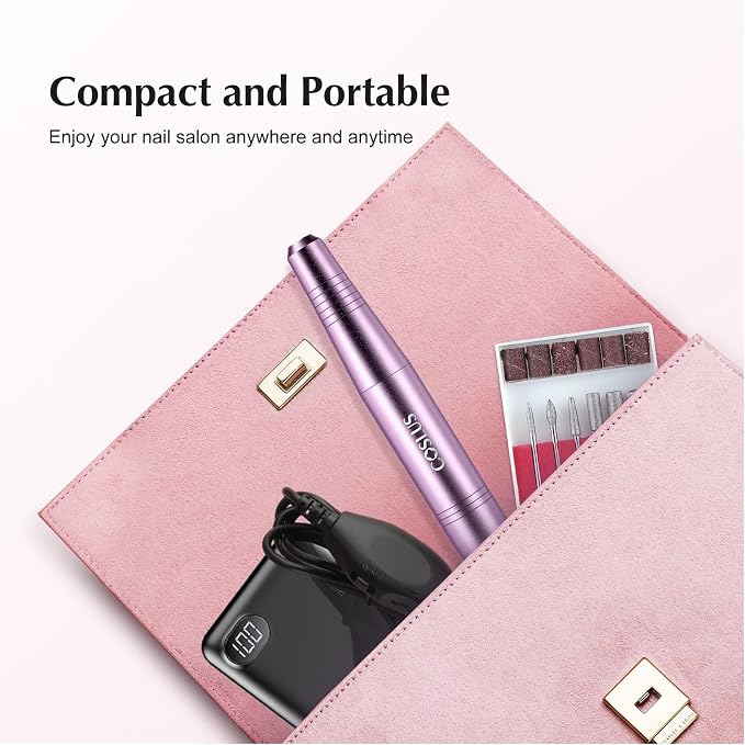 COSLUS C40 Electric Nail Drill File Professional: - Image 7