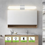 LED Bathroom Vanity Light 24inch Over Mirror Lighting Fixture Modern Indoor - Image 2