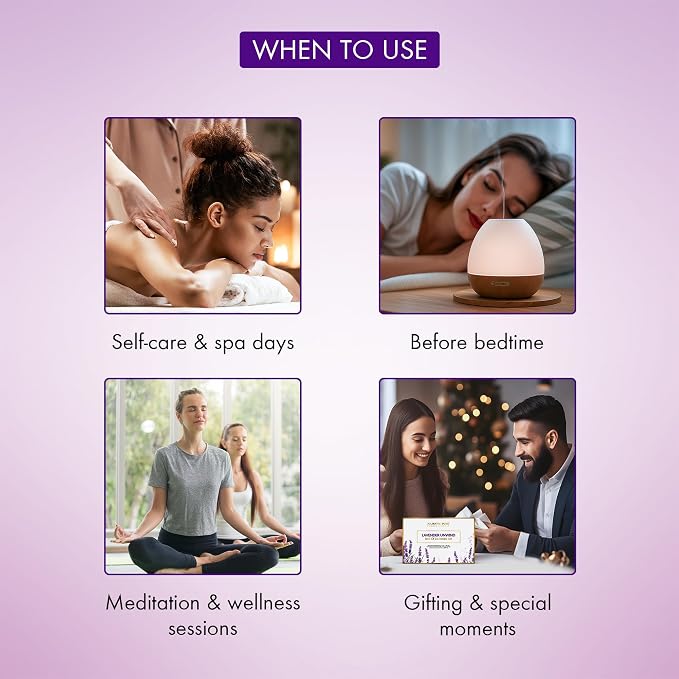 Majestic Pure Lavender Essential Oil & Body Scrub Set | 100% Pure & Natural - Image 6