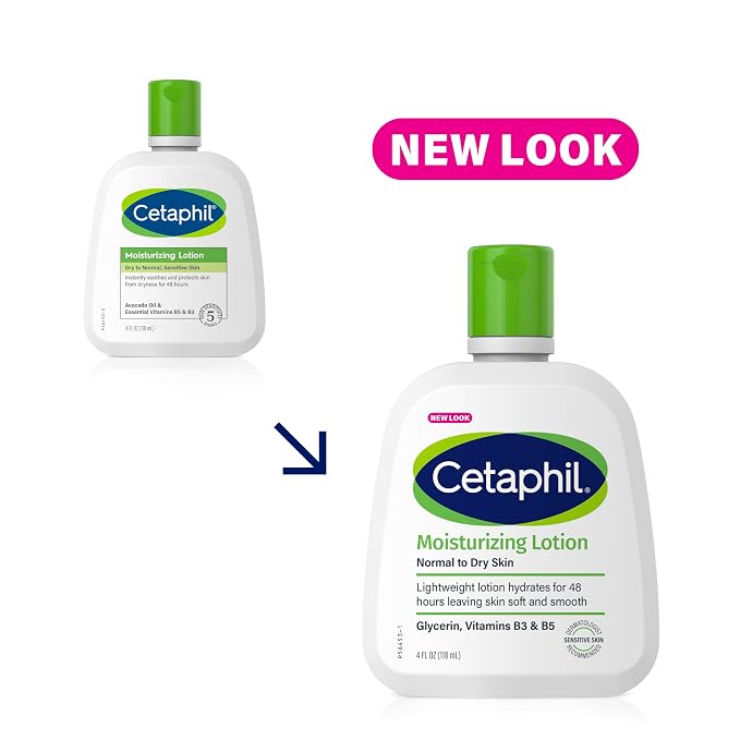 Cetaphil Face & Body Moisturizer, Hydrating Moisturizing Lotion - Image 2