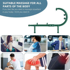 KEINE MARKE Trigger Point Massage Tool Body Deep Tissue Handheld Back, Leg and - Image 7