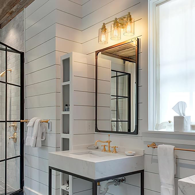 FEMILA Bathroom Vanity Light, Farmhouse Modern Vanity Lighting fixtures - Image 2