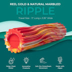 Oceanfoam Ripple Travel Foam Roller Firm Mini Foam Roller - Image 3
