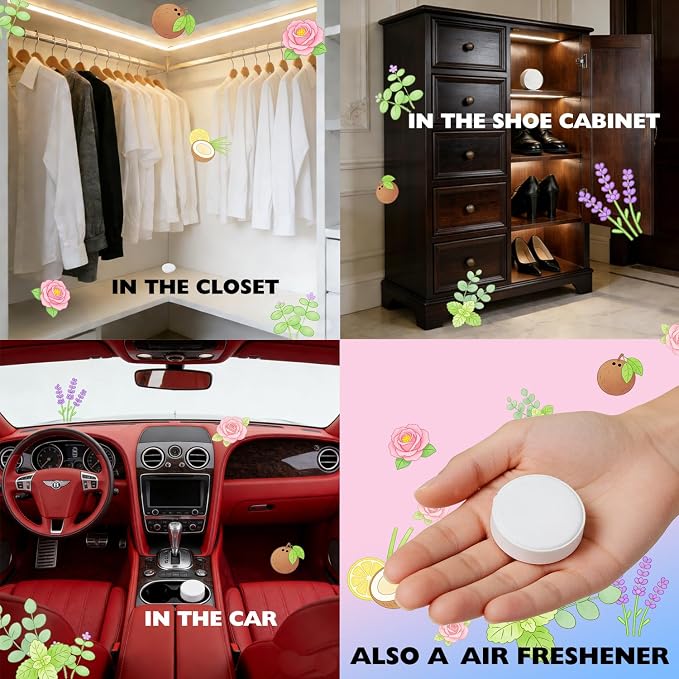 12 Tablets Shower Steamers Aromatherapy, Morning Evening Set, Gift - Image 6