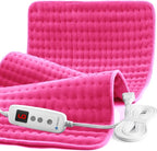 CooCoCo Pink Heating Pad for Period Cramps, FSA Eligible Cute Heated Pad by CooCoCo