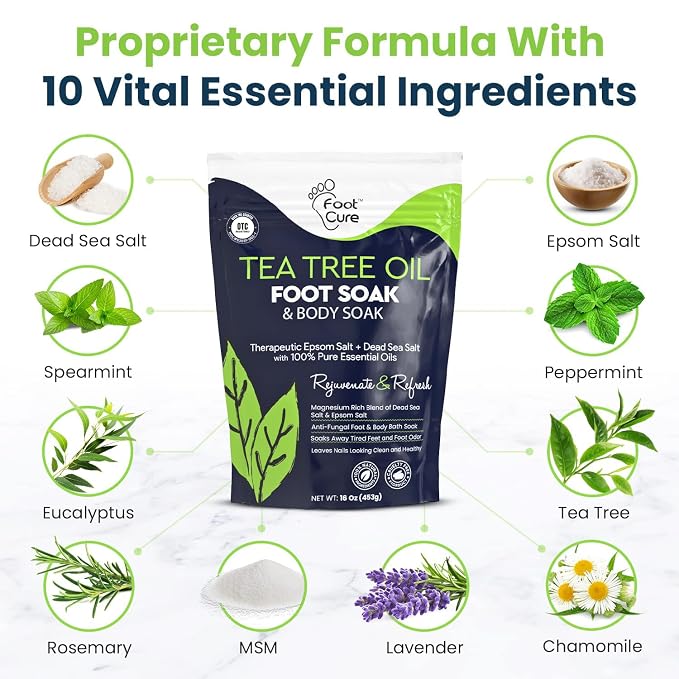 Tea Tree Foot Soak & Callus Remover Gel Kit - Image 9