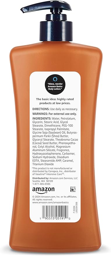 Amazon Basics Moisturizing Cocoa Butter Body Lotion - Image 3