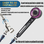 High Pressure Handheld Shower Head High Pressure Shower Heads- High Flow Even - Image 7