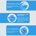 RamPula Silicone Body Scrubber, Silicone Loofah, Quick-Dry Exfoliating Body - Image 4