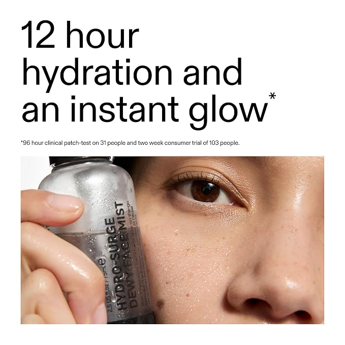 The INKEY List Hydro-Surge Dewy Face Mist 2.6 fl oz, Hydration Boosting Spray - Image 3