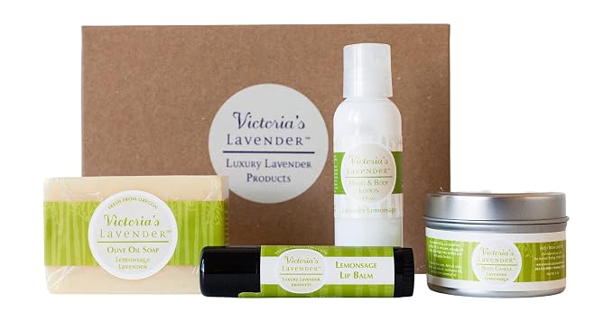Victoria's Lavender Natural Body Products Gift Set - Image 6