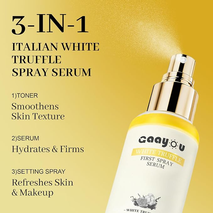 White Truffle First Spray Serum Deep Hydrating Face Mist Light-Weight Facial - Image 2