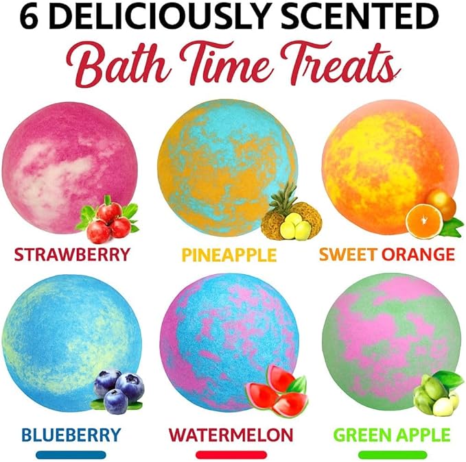Bath Bombs for Kids with Surprise Inside, Bath Bombs with Surprise Jewelry & - Image 4