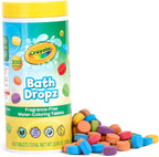 Crayola Bath Dropz Color Changing Tablets, 200 Piece Fizzies Bath Bombs in - Image 4