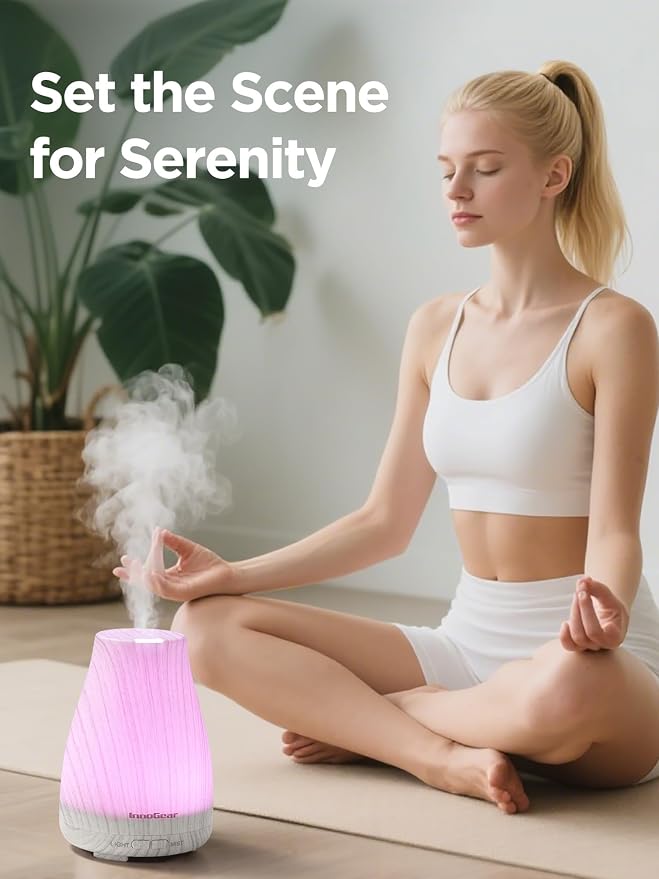InnoGear Essential Oil Diffuser, Ultrasonic Diffusers - Image 7